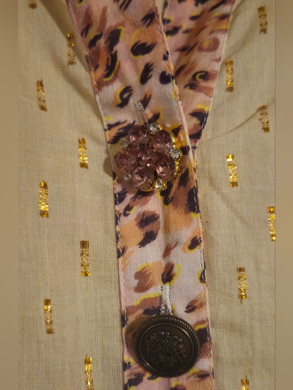 Aratta Floral Dreams Maxi Dress with Brown - Picture 8 of 10